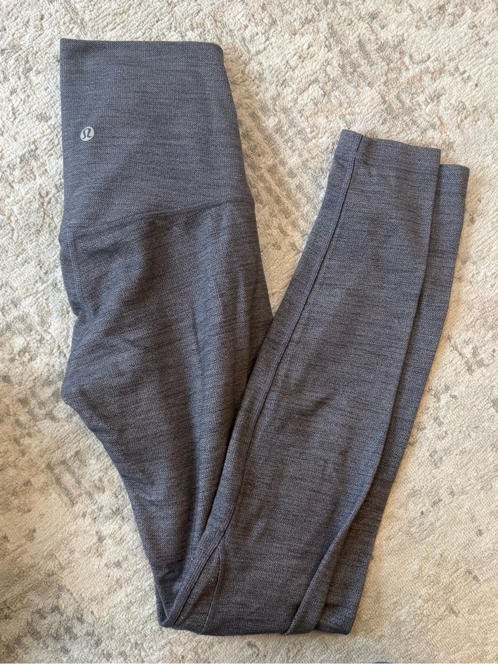 lululemon athletica Charcoal Heather Gray Leggings